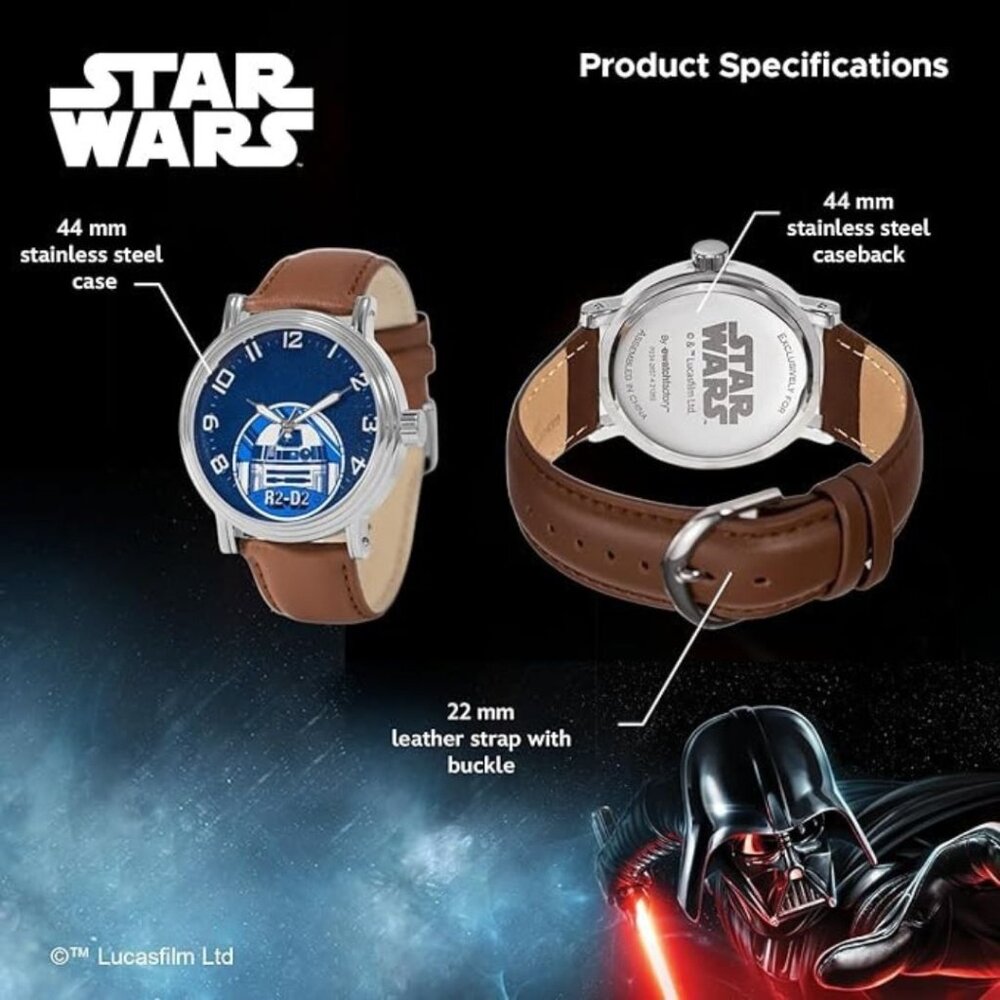 NWT - Star Wars Adult Vintage Analog Quartz Watch - Picture 14 of 16